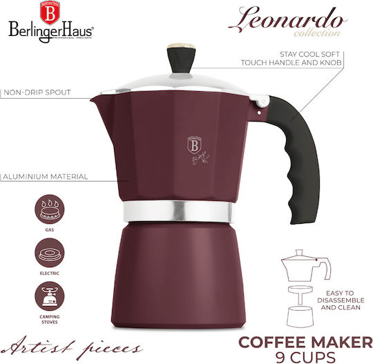 Berlinger Haus Berlinger Haus Espresso Pot Brown