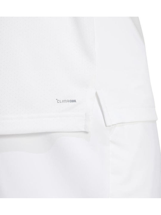 adidas Клубна Тенис Облекло JD8636 Мъжка Блуза Бяла