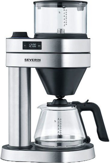 Severin Cafe Caprice Програмируема Филтър кафе машина 1580W Inox / Black Matt