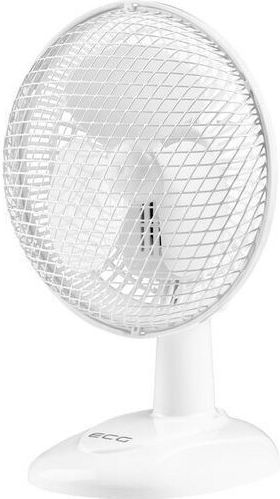 ECG Tischventilator 20W Lüfterdurchmesser 15cm Weiß