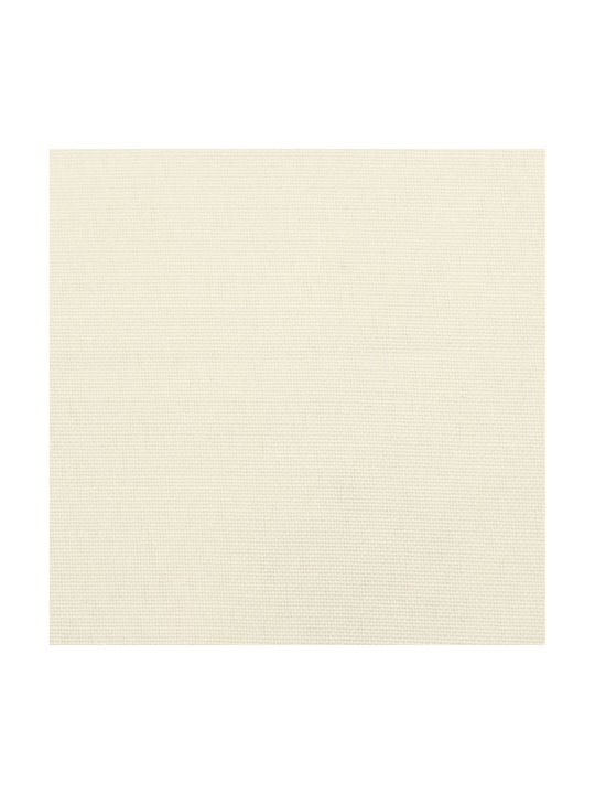 vidaXL Gartenstuhlkissen für Paletten Sitzbank mit Rückenlehne Beige 3 Stück 61,5x60cm