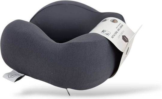 Forecast Memory Foam Travel Pillow 28x26x12cm Gray
