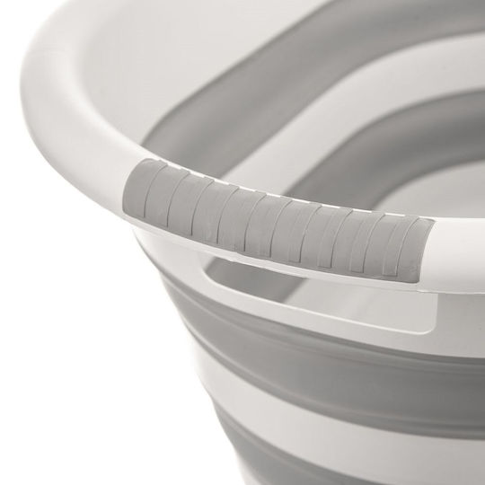 Orion Folding Basin Rectangular Silicone Capacity 38lt White