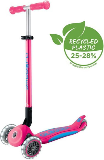Globber Kids Scooter Elite 3-Wheel for 3+ Years Fuchsia