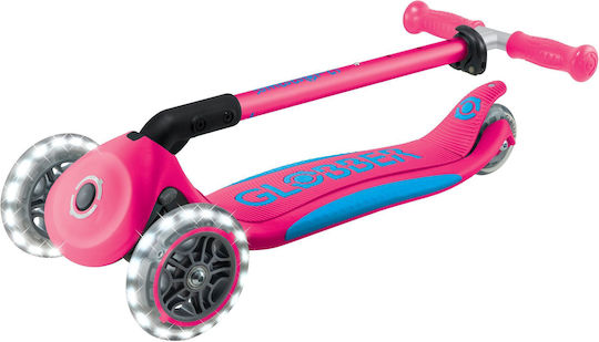 Globber Kids Scooter Elite 3-Wheel for 3+ Years Fuchsia