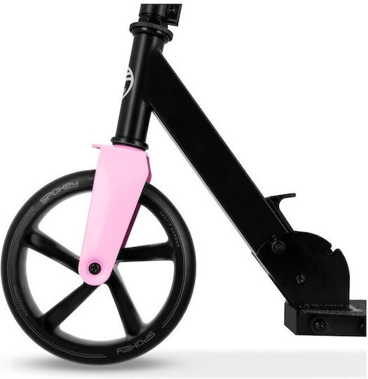 Spokey Kids Scooter Foldable City Flow 2-Wheel Black