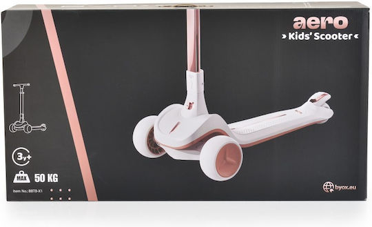 Byox Παιδικό Πατίνι Αναδιπλούμενο Aero Τρίτροχο Πολύχρωμο