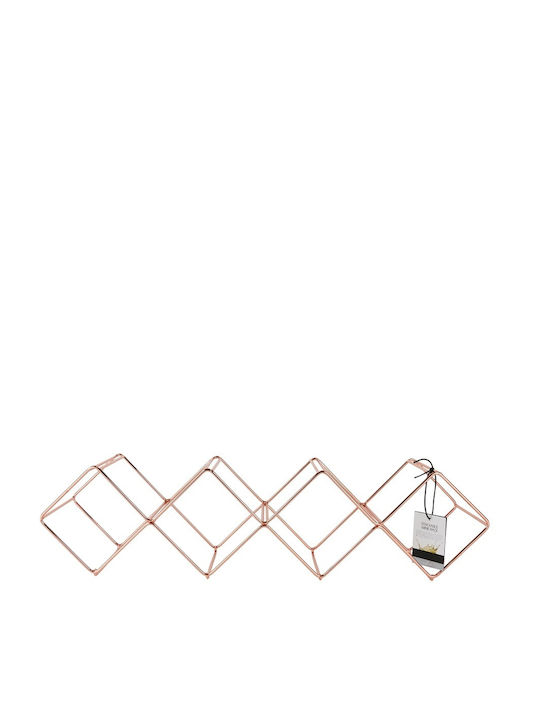 Kitchen Craft Επιτραπέζια Μπουκαλοθήκη Μεταλλική Copper 35.02481 Kitchen Craft Επιτραπέζια Μπουκαλοθήκη Μεταλλική Copper 35.02481
