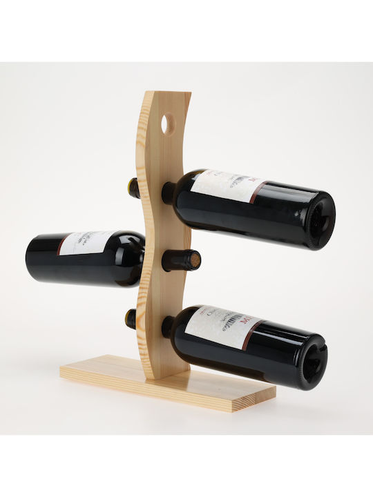 Raft Pentru Vin Cu Picioare Maro NB1920070 Raft Pentru Vin Cu Picioare Maro NB1920070