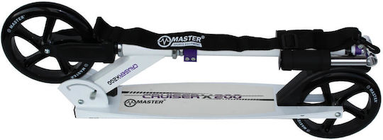 Master Kinderroller Klappbar 2-Rad Weiß