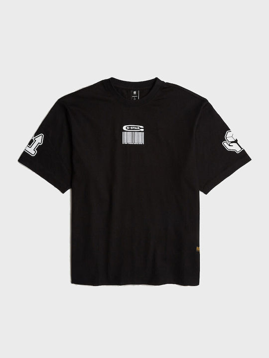 Boxy R Tricou Dk Black