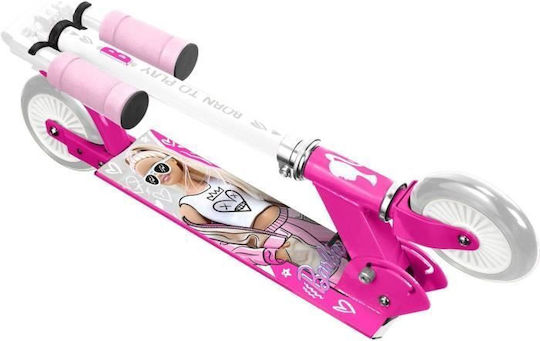Stamp Παιδικό Πατίνι Barbie Δίτροχο Ροζ