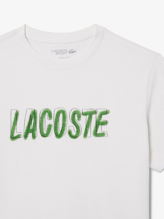 T-shirt λευκό-πράσινο