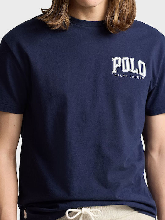 T-shirt Μπλε Σκούρο