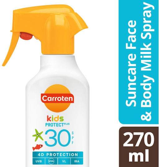 Carroten Kids Protect Plus Детско Слънцезащитно Спрей SPF30 270мл