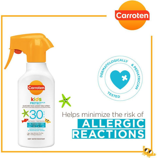 Carroten Kids Protect Plus Детско Слънцезащитно Спрей SPF30 270мл
