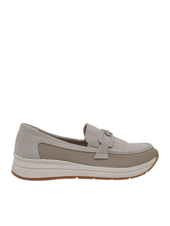 Slip-On-uri Pentru Femei Bej