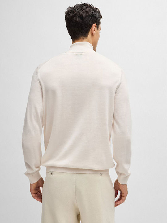 Langarm-Pullover White