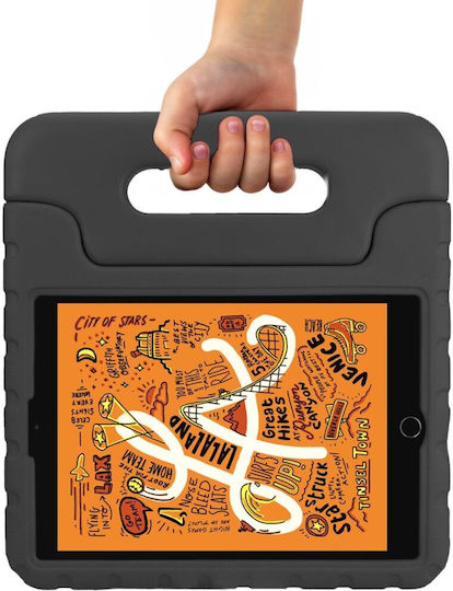 HappyCase Back Cover Ανθεκτική για Παιδιά Μαύρη (iPad Mini 5, 4, 3, 2, 1)