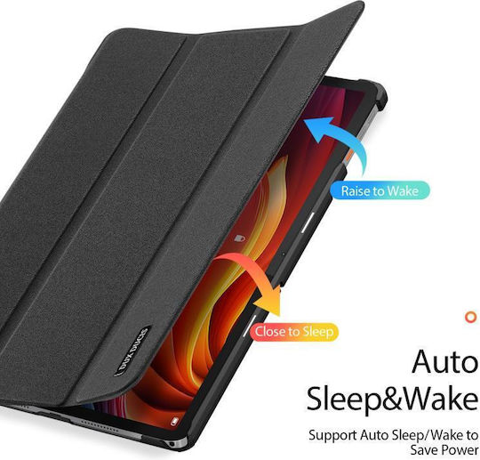 Dux Ducis Domo Flip Cover Ανθεκτική Μαύρη (Lenovo Tab K11 Plus)