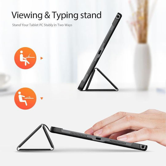 Dux Ducis Domo Flip Cover Ανθεκτική Μαύρη (Lenovo Tab K11 Plus)