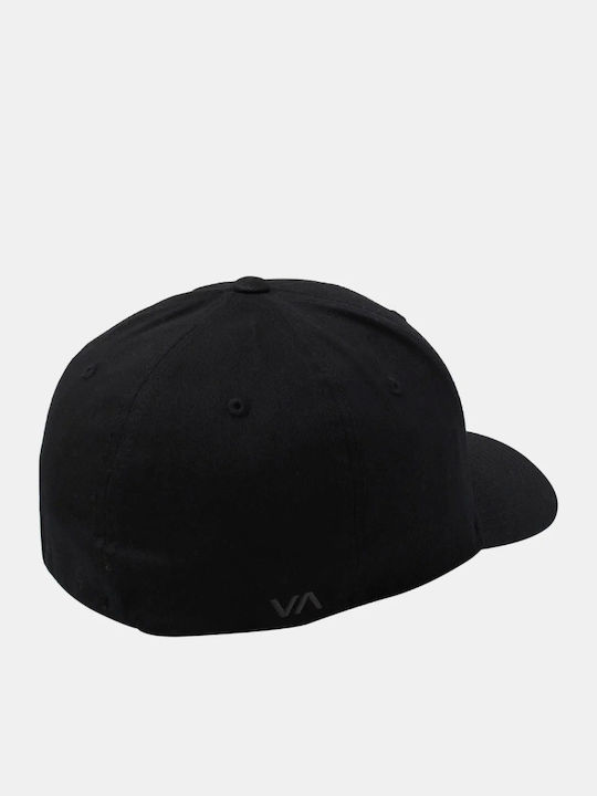 Men's Rvca Twill Snapback Ii Black Charcoal Avyha00457_bcl