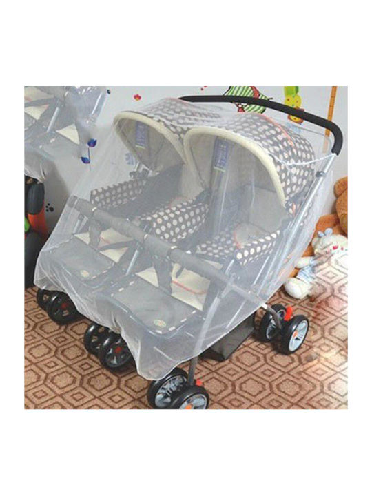 Mosquito Net for Stroller Tulle 56978 White