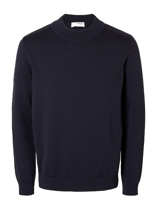 Long Sleeve Sweater Navy Blue