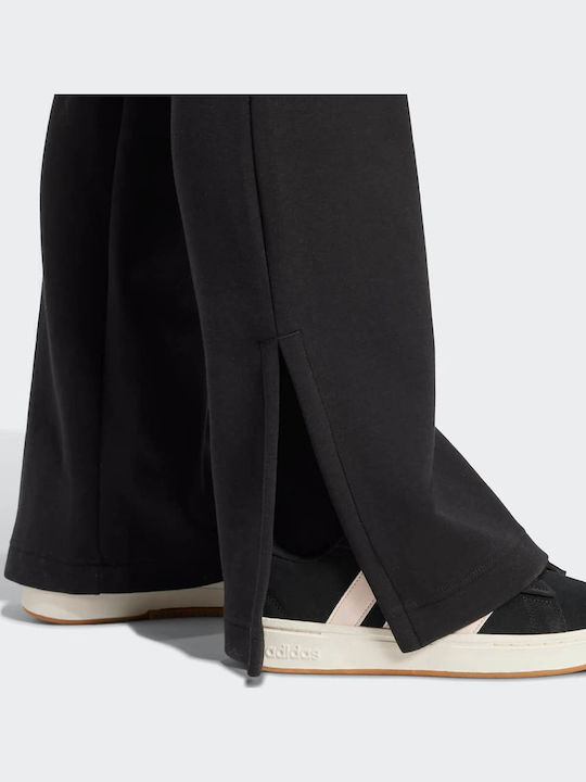 All Szn Flared Velvet Sweatpants Black