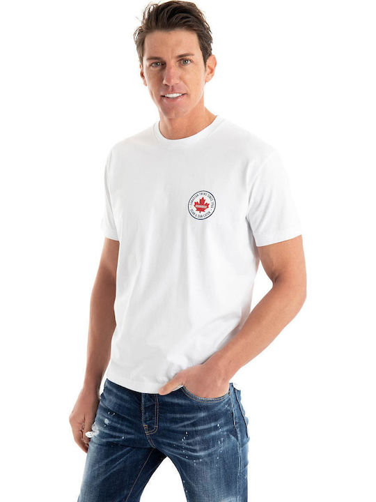 T-shirt Κόκκινο, Λευκό, Μπλε