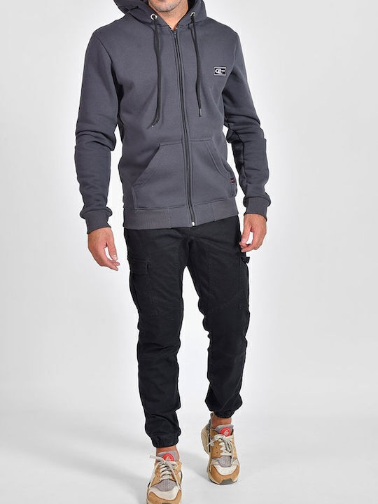 Gray Hoodie Sweatshirt