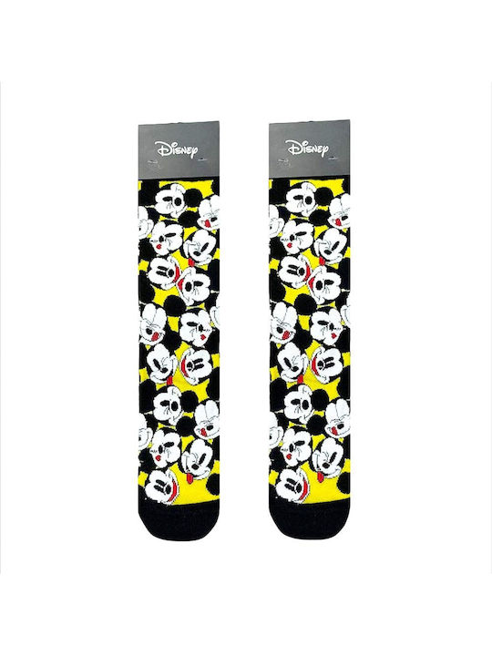 Disney Mickey Ανδρικές Κάλτσες Πολύχρωμες 4Pack