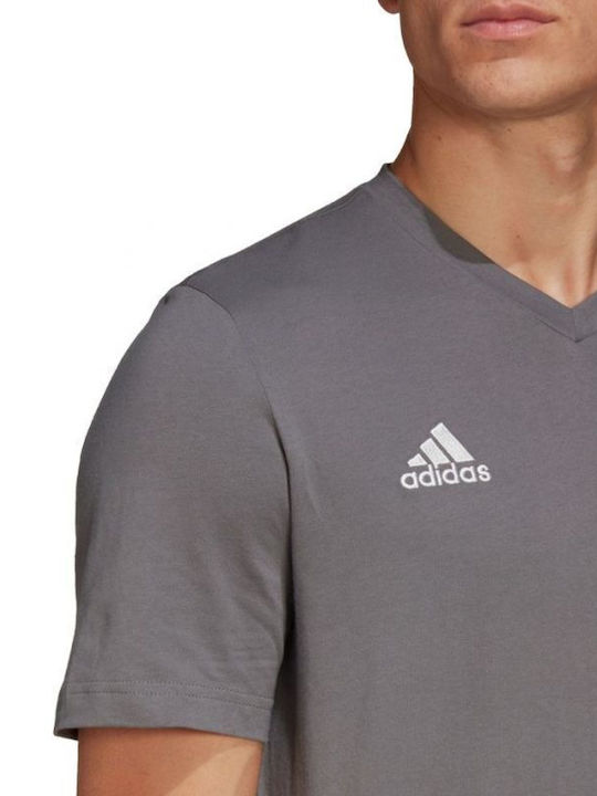 Entrada 22 Aeroready Herrenblusen Kurzarm T-Shirt Grau