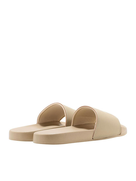 Women's Slides Beige
