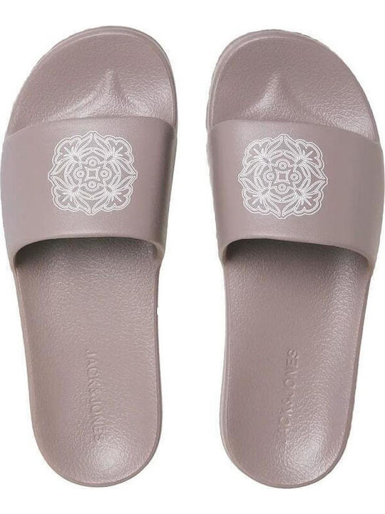 Herren Slides Beige