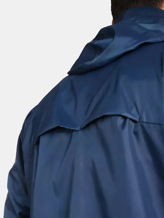 Μπουφάν Αδιάβροχο και Αντιανεμικό Dark Blue