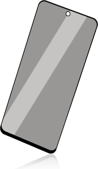 Naxius Privacy Tempered Glass Μαύρο (XiaoMi RedMi 10, RedMi 10 (2022))