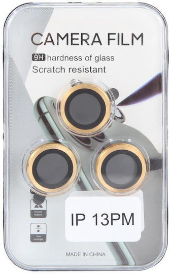 Προστασία Κάμερας Μεμβράνη Χρυσό για το iPhone 13 Pro Max, iPhone 13 Pro