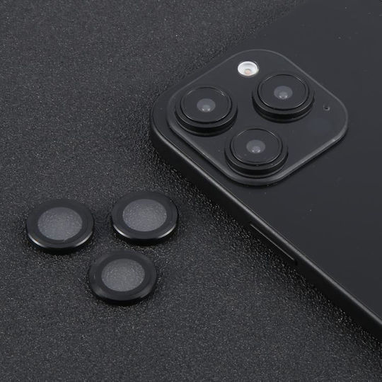 Προστασία Κάμερας Μεμβράνη Μαύρο για το iPhone 13 Pro Max, iPhone 13 Pro