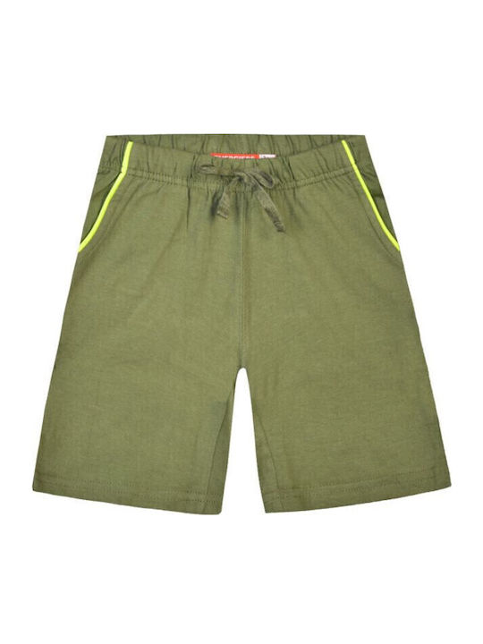 Kinder-Set mit Shorts Sommer 2Stück Olive