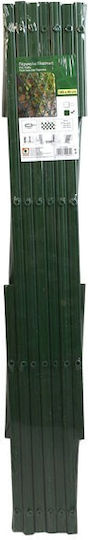 Trellis Pliabil De Grădină Din Plastic Cu Design În Grilă Romb Verde 100x300cm