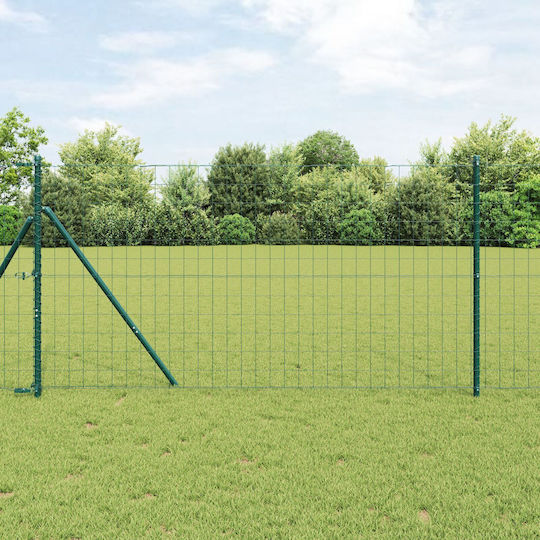 Grüner Europäischer Zaun 1,2 x 10 m Eisen