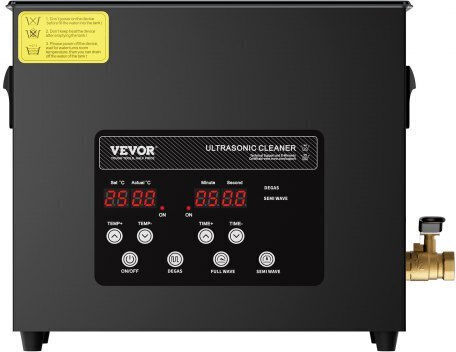 Vevor Ultrasonic Cleaner 6lt with Mechanical Timer