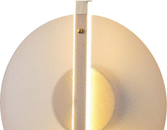Eurolamp Classic Wall Lamp with Integrated LED and Warm White Light Honey 33x12x30cm