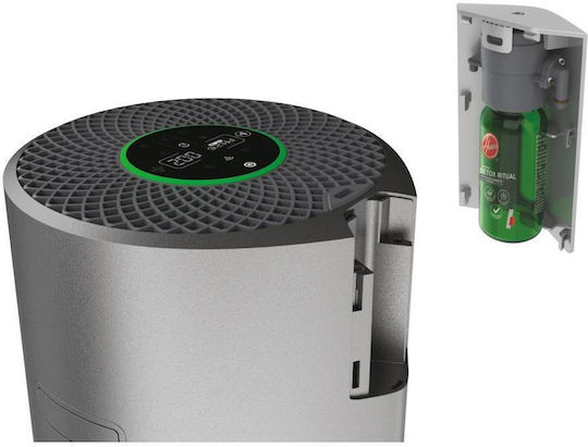 Hoover H-Purifier 700 Air Purifier 42W for Spaces 110m² Titanium