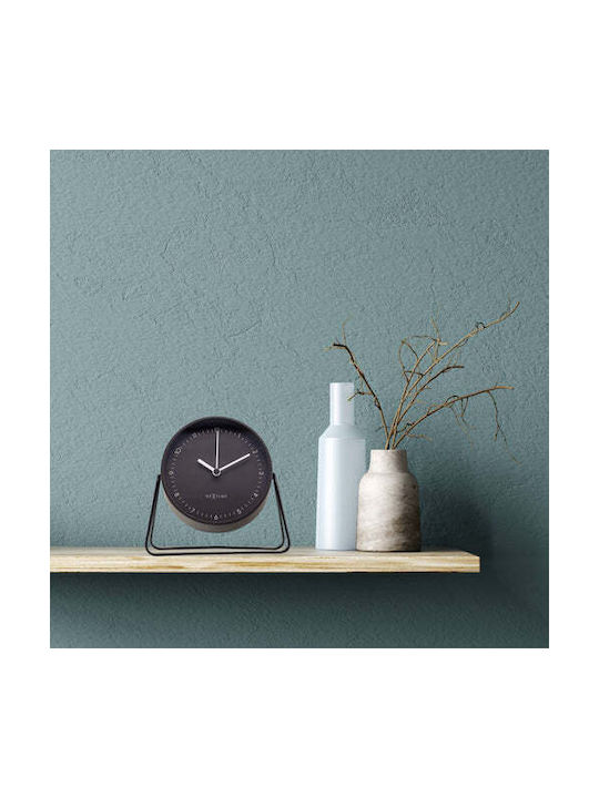 Nextime Επιτραπέζιο Ρολόι με Ξυπνητήρι Μαύρο Nextime Επιτραπέζιο Ρολόι με Ξυπνητήρι Μαύρο