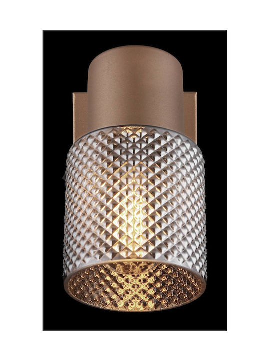 Globo Lighting Einzel Spot mit Fassung E14 in Braun Farbe