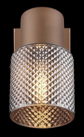 Globo Lighting Einzel Spot mit Fassung E14 in Braun Farbe