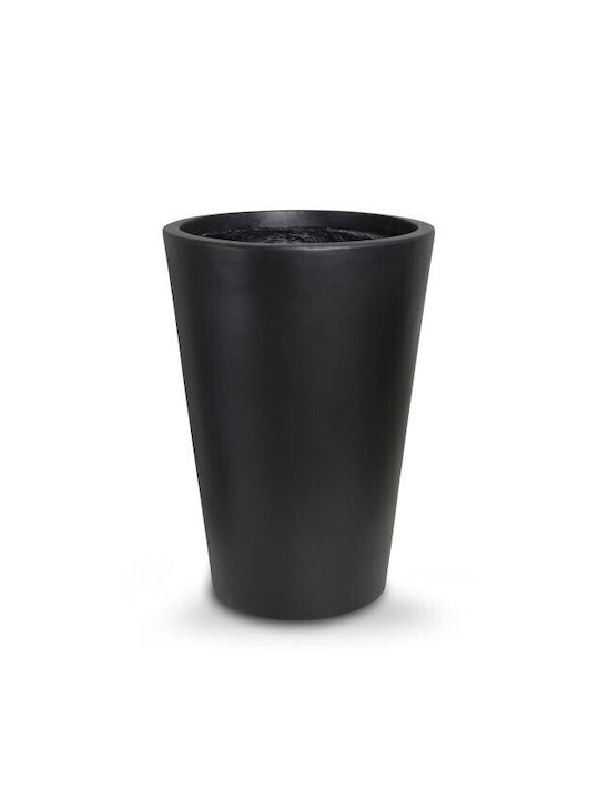 Harmony Topf Keramik Black 50.5x50.5x71.5cm.