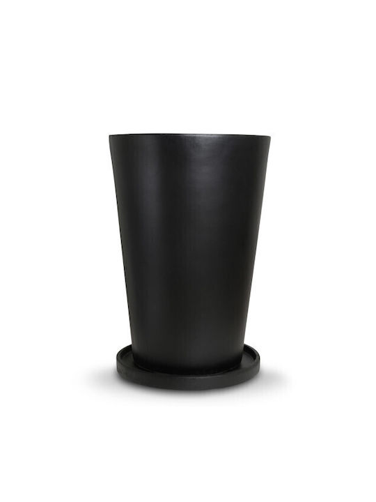Harmony Topf Keramik Black 50.5x50.5x71.5cm.